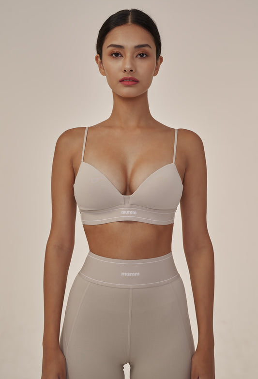 MUMM LOGO 4MM ELASTIC BRA TOP