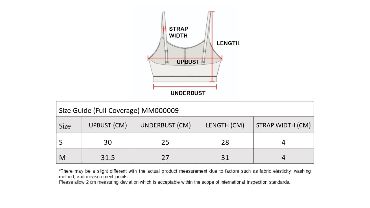 RELAX COVERAGE BRA TOP